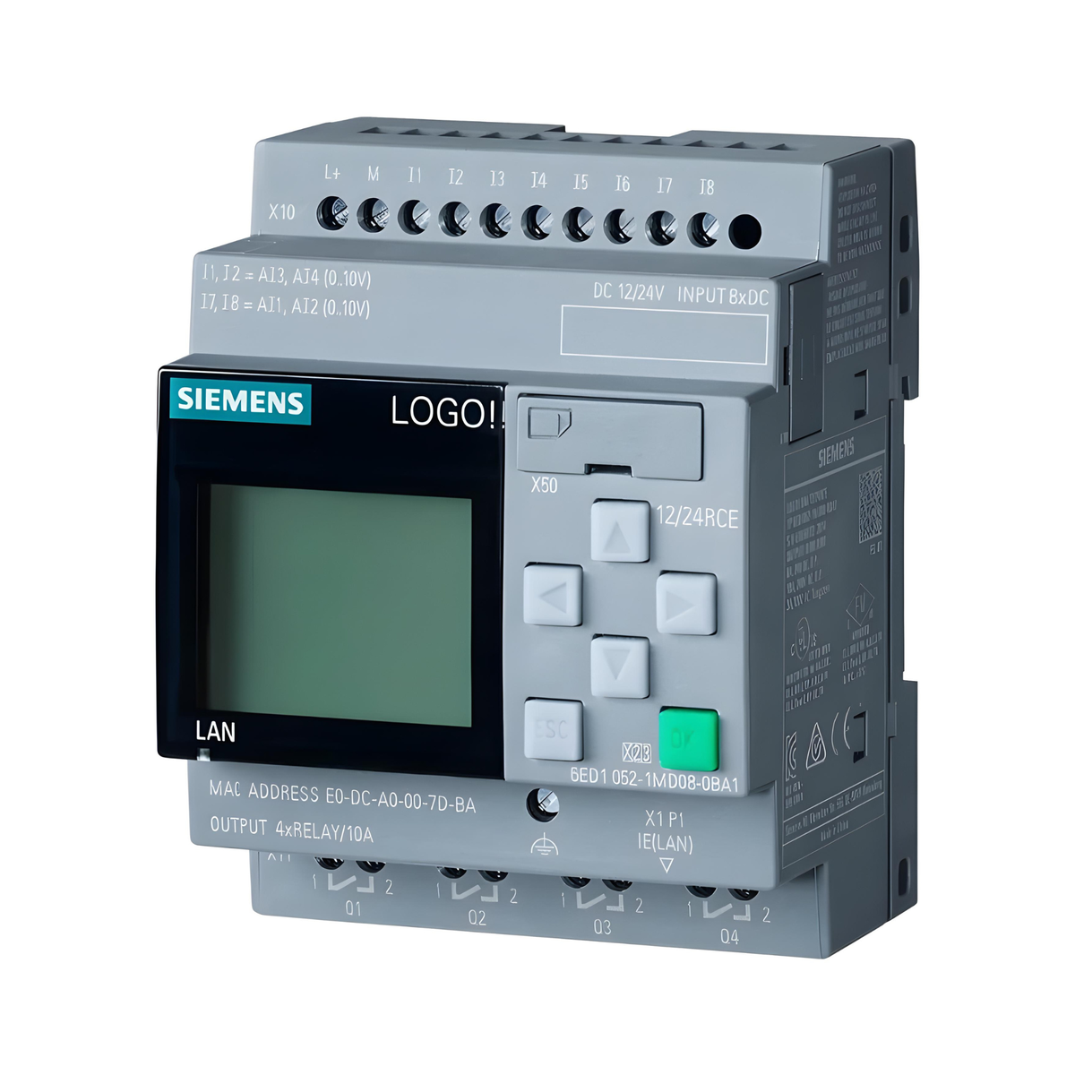 Siemens PLC, Part Number : 6ED1052-1FB08-0BA2