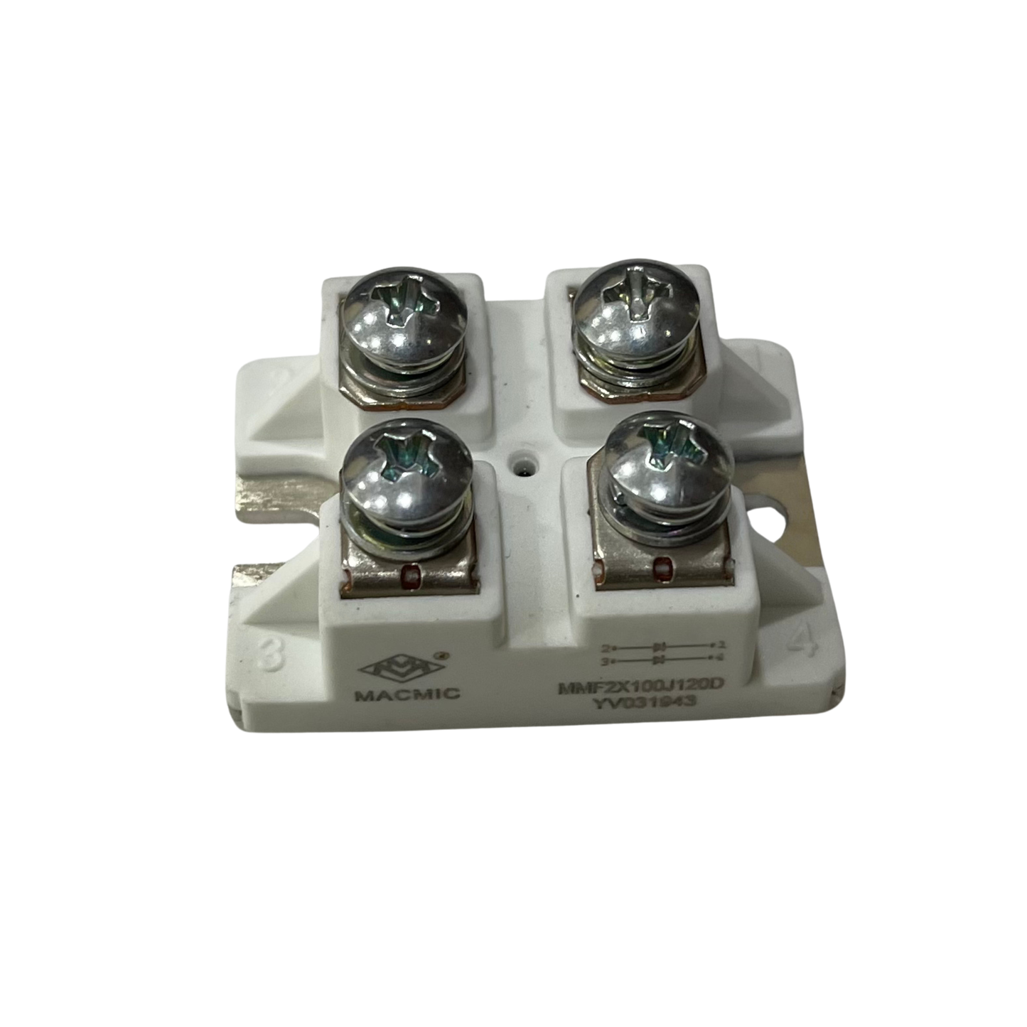 IGBT, Part Number : MMF2X100J120D, Macmic