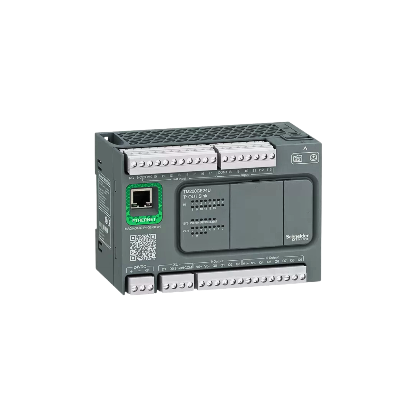 Schneider PLC Controller, Part Number : TM200CE24U