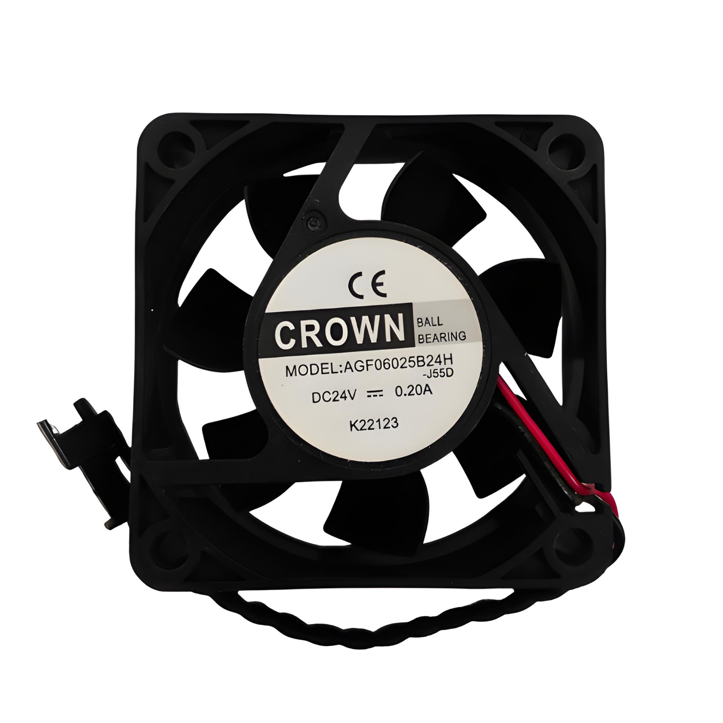 Cooling fan, Part No.: AGF06025B24H, 24Vdc