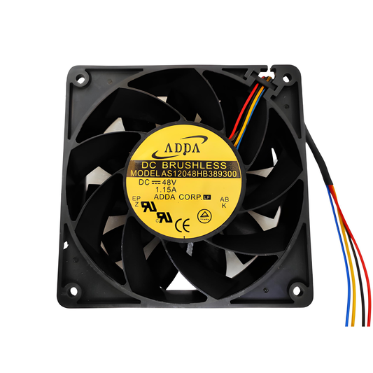 Cooling fan, Part Number : AS12048HB389300, 48 V,Delta