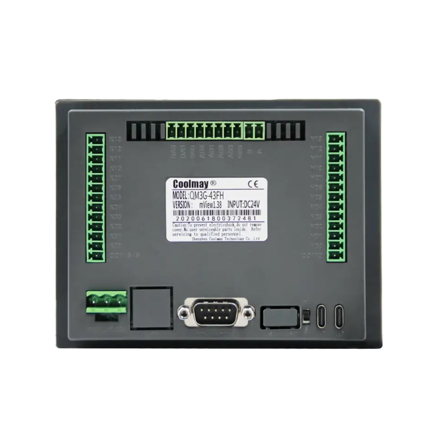 HMI PLC Combo, Model : MX3G-43C-22MRT, Make : Coolmay
