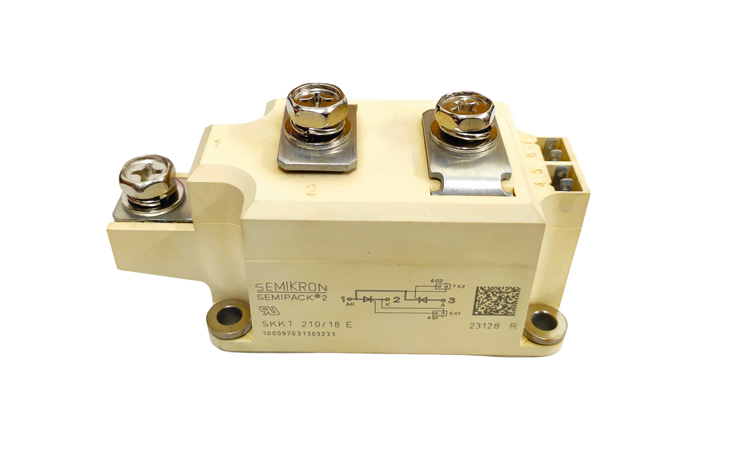 Thyristor Module, Part Number : SKKT 210/18E