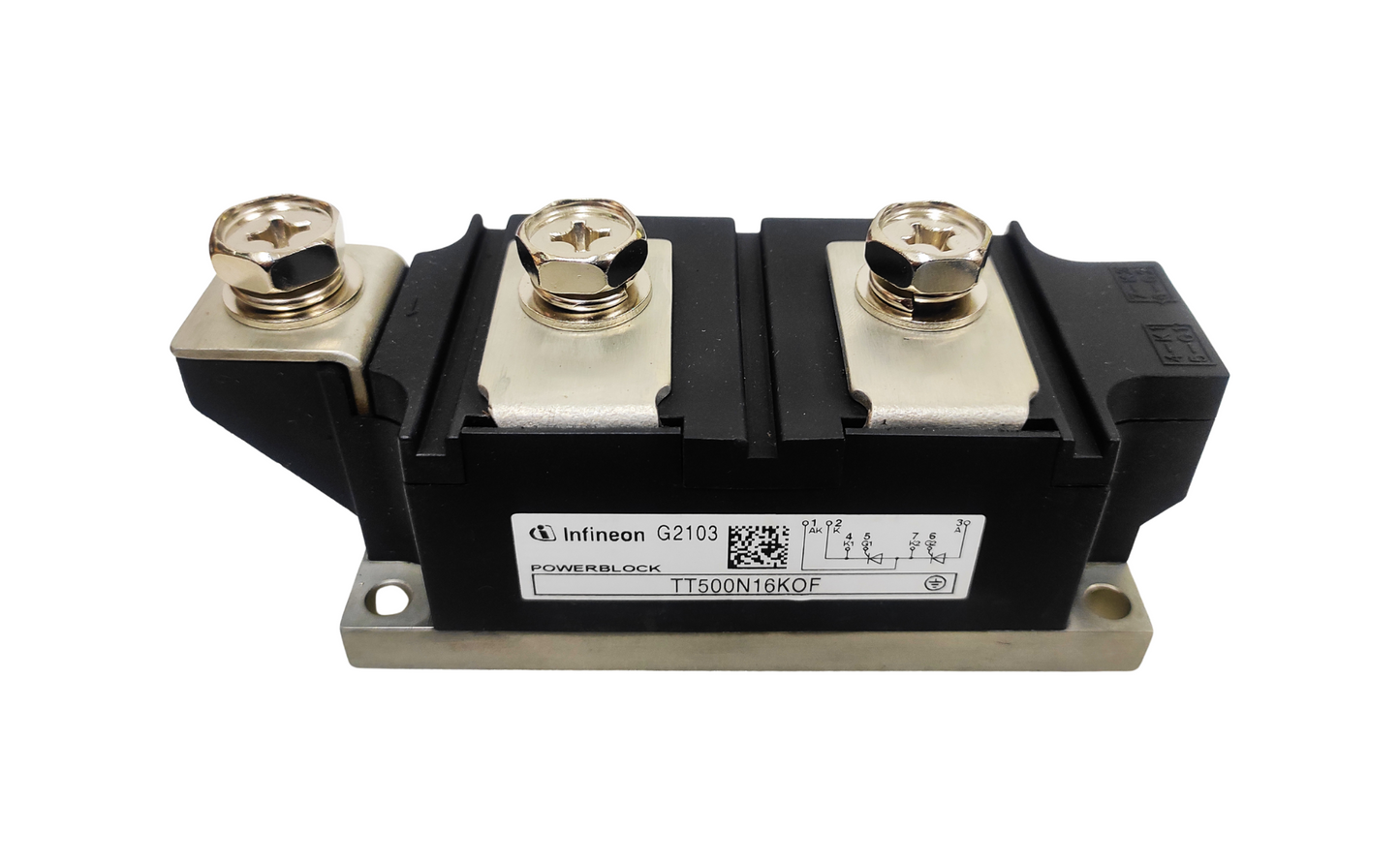 Thyristor module , Part Number : TT500N16KOF