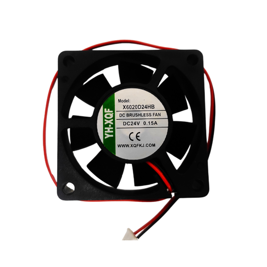Cooling fan, Part Number : X6020D24HB, 24 Vdc