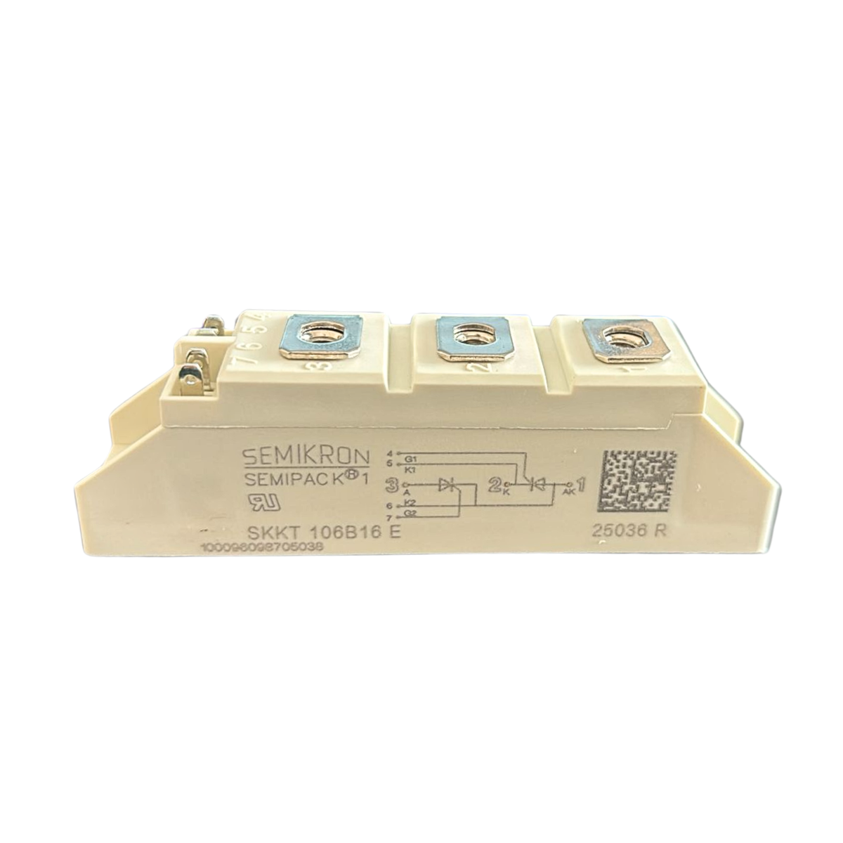 Thyristor Module, Part Number : SKKT 106B16E, Semikron