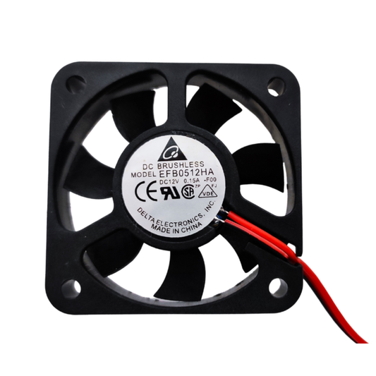 Cooling fan, Part Number : EFB0512HA, 12 V, Delta
