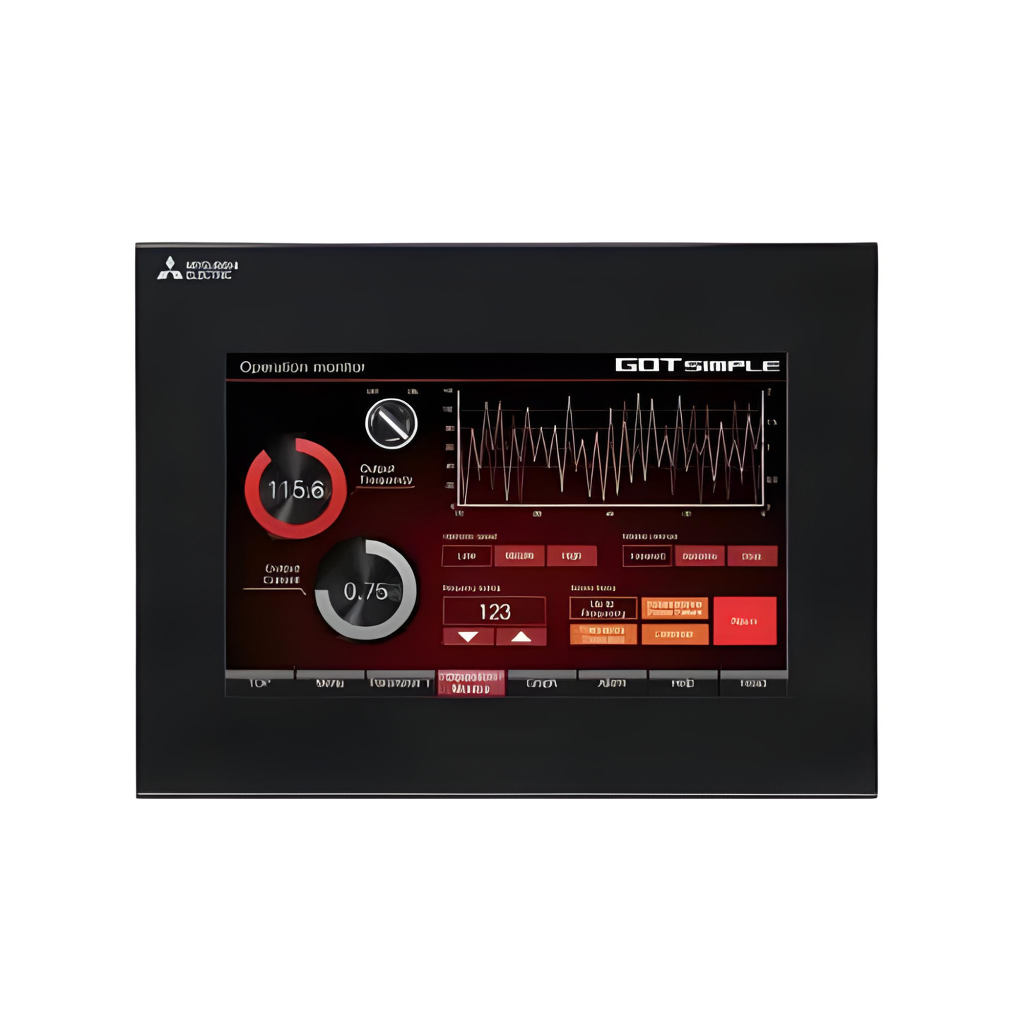 HMI, Part Number : GS2107-WTBD N, Make : Mitsubishi