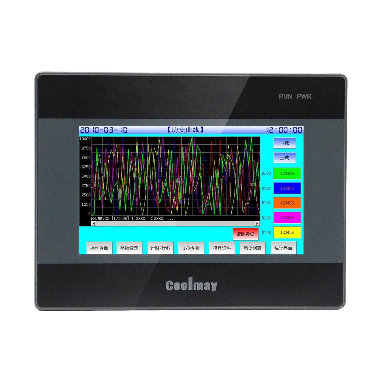 HMI, Model : MT6043i, Make : Coolmay