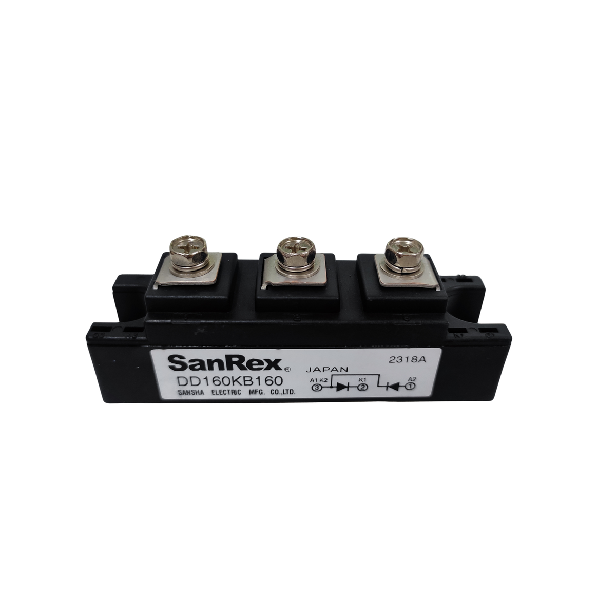 Diode Module, Part Number : DD160KB160, SanRex