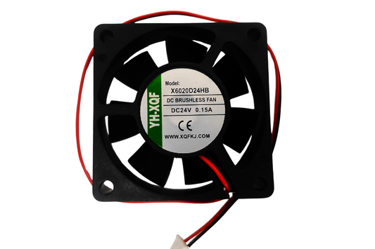 Cooling fan, Part Number : X6020D24HB, 24 Vdc