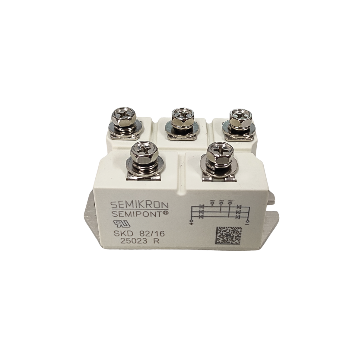 Three Phase Bridge Rectifier, Part Number :  SKD 82/16, Semikron
