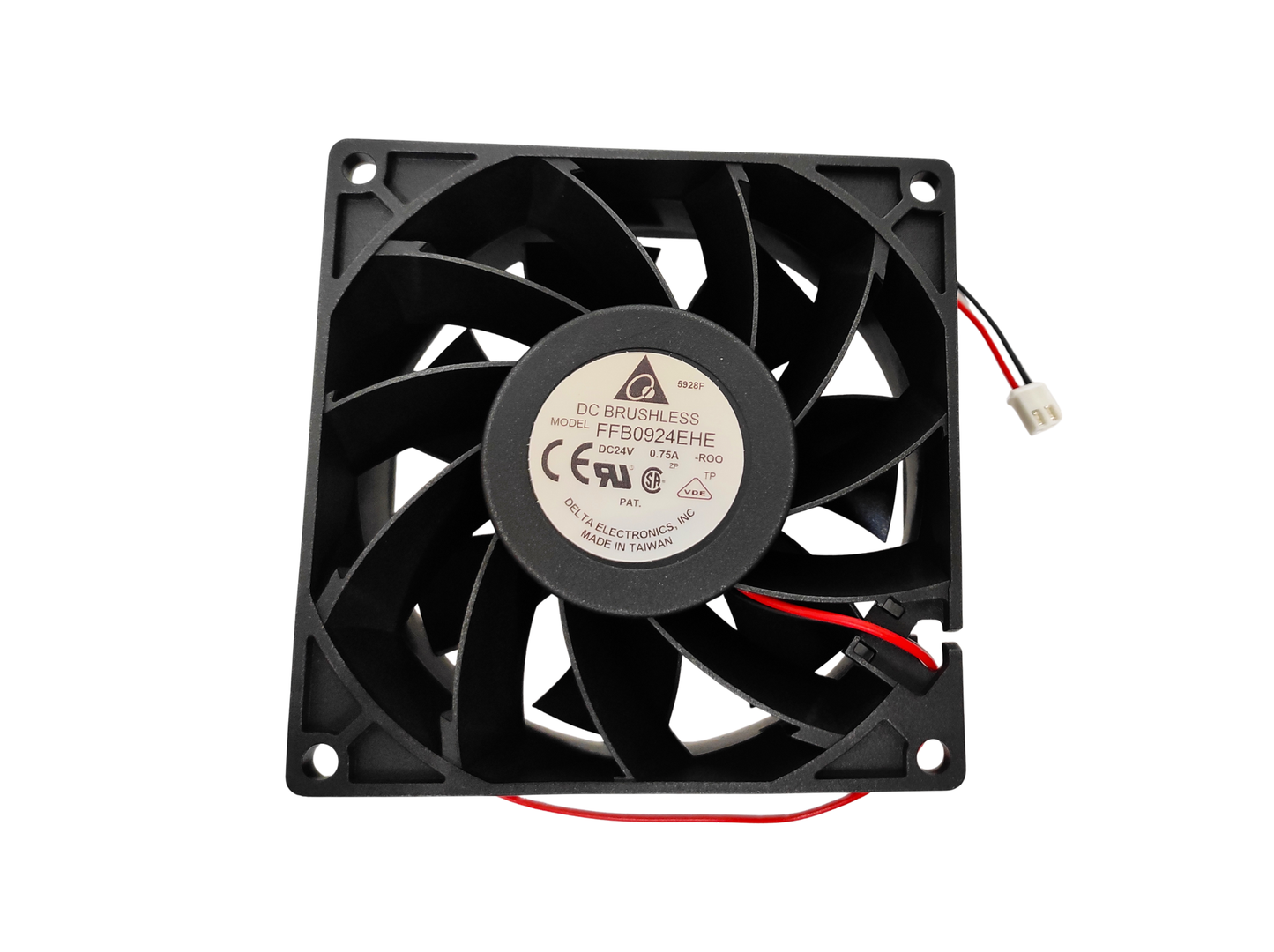 Cooling Fan, Part Number : FFB0924EHE, 24 V, Delta