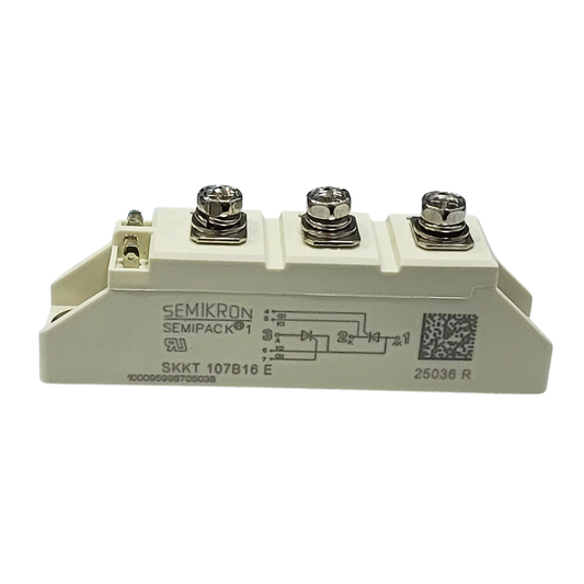 Thyristor Module, Part Number :  SKKT 107B16 E, Semikron