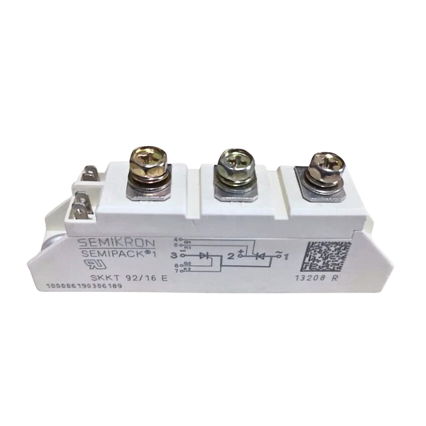 Thyristor, Part Number :  SKKT 92/16 E,  Semikron Danfoss