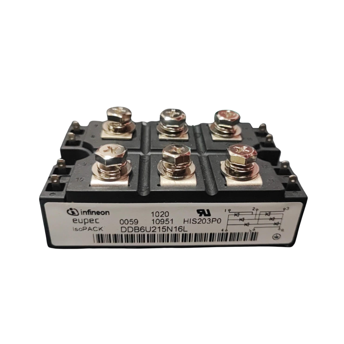 Diode, Part Number : DDB6U215N16L, Infineon