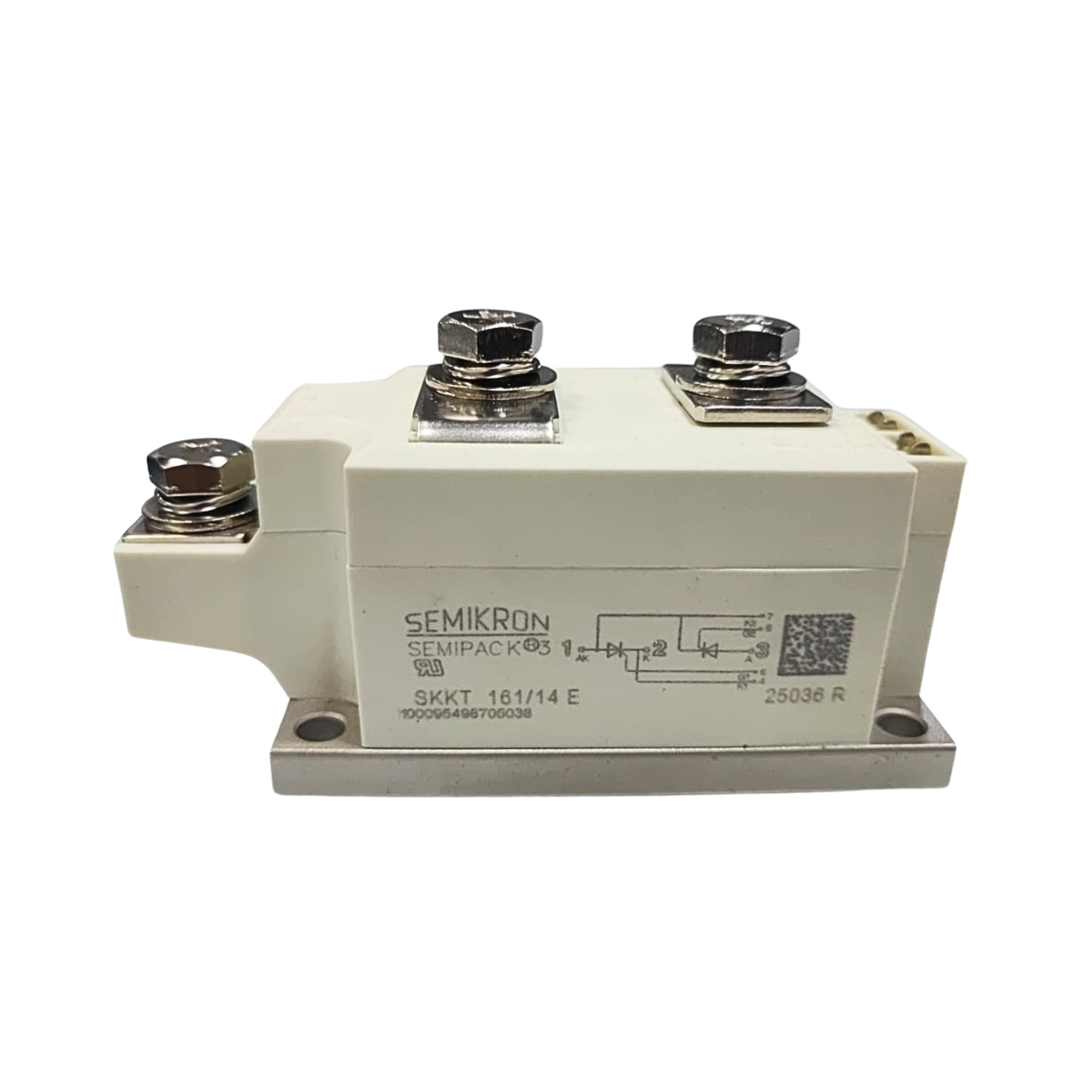 Dual Thyristor, Part Number : SKKT 161/14E, Semikron