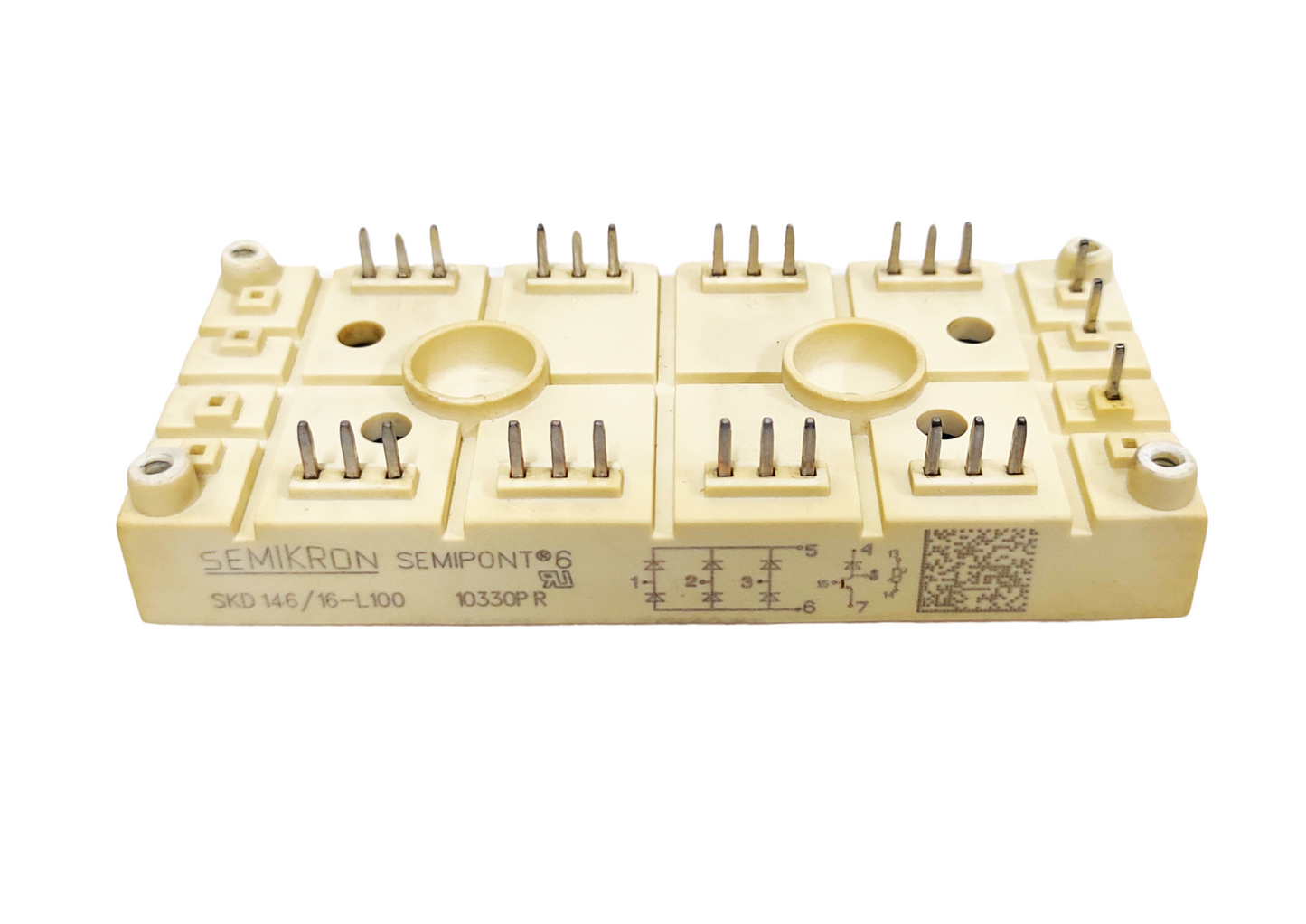 Bridge rectifier module, Part Number : SKD146/16-L100