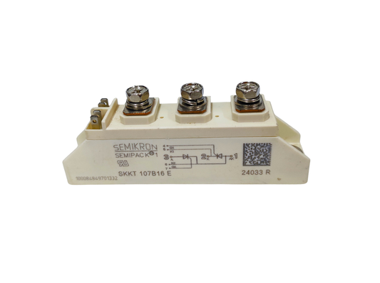 Thyristor Module, Part Number :  SKKT 107B16 E, Semikron