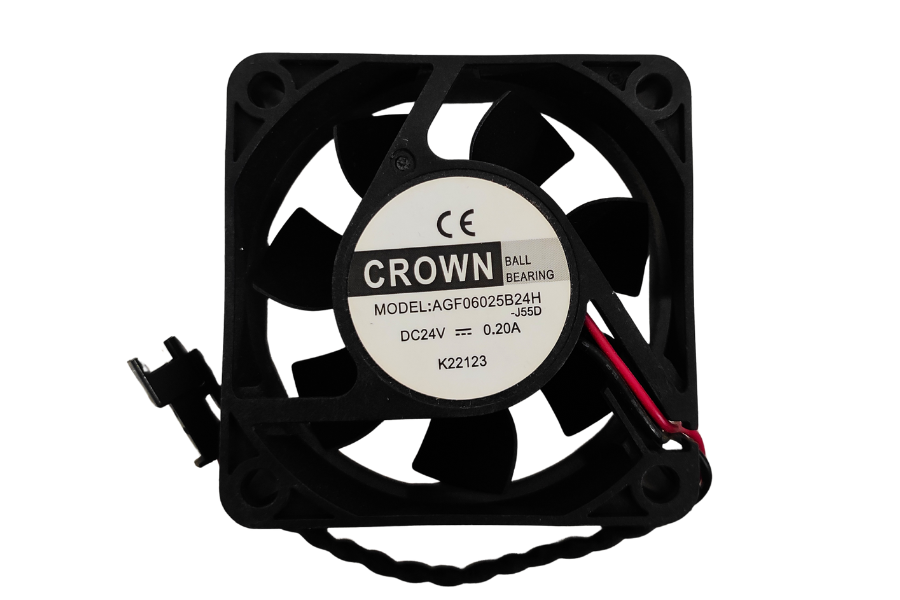 Cooling fan, Part No.: AGF06025B24H, 24Vdc