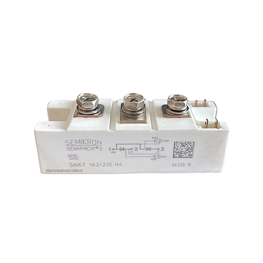 Thyristor Module, Part Number : SKKT 162/22 E H4, Semikron Danfoss