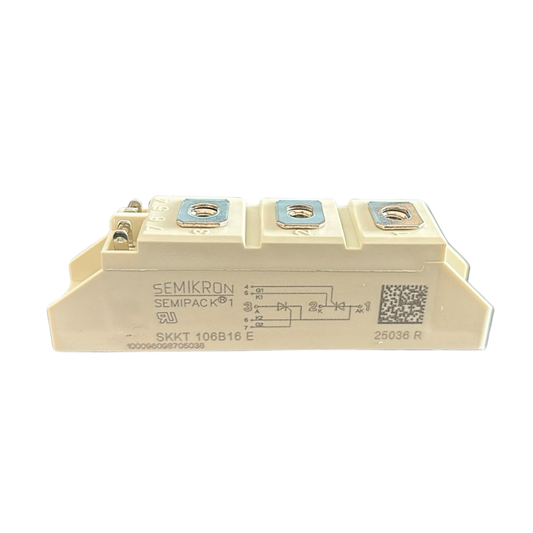 Thyristor Module, Part Number :  SKKT 106B16E, Semikron