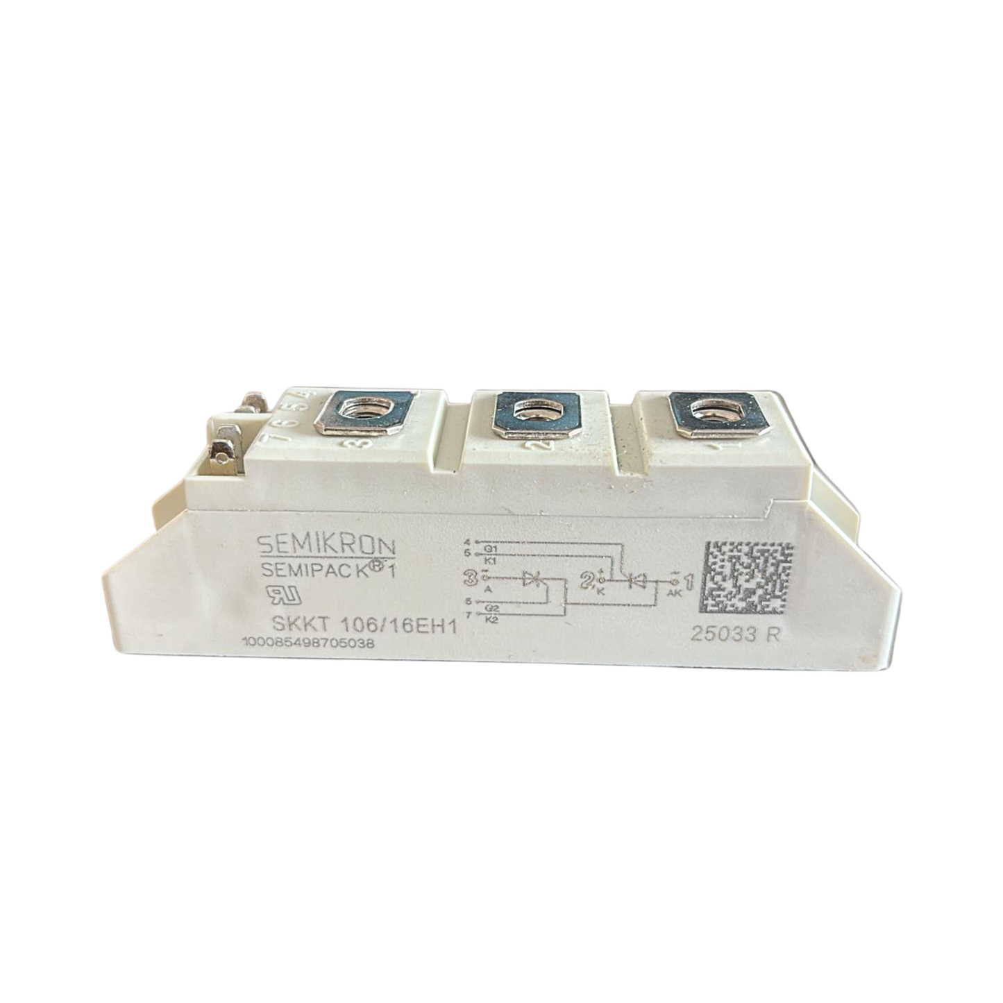 Thyristor Module, Part Number : SKKT 106/16E H1, Semikron